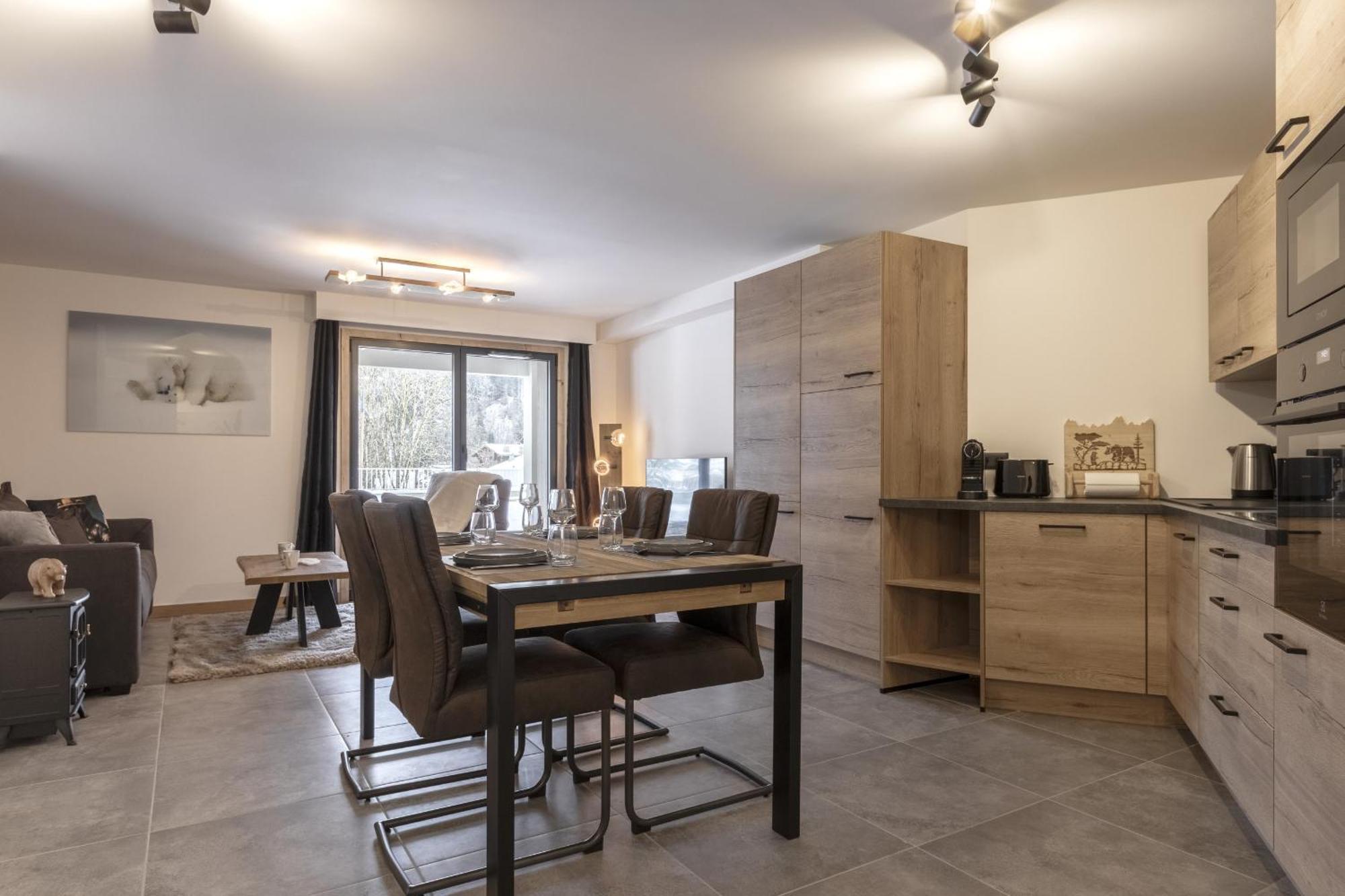 The Bear Apartment Les Houches Exterior photo